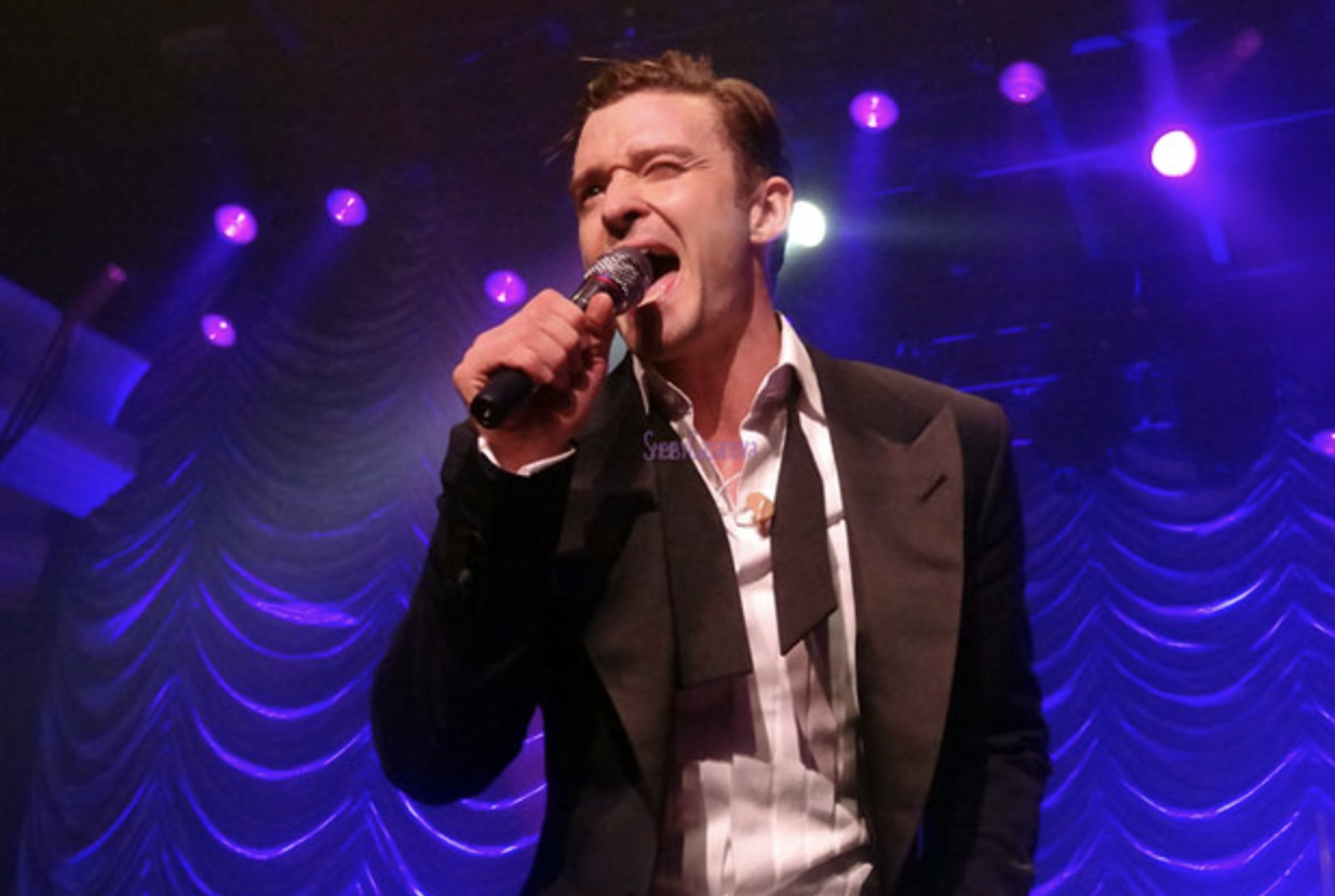 Justin Timberlake Singing