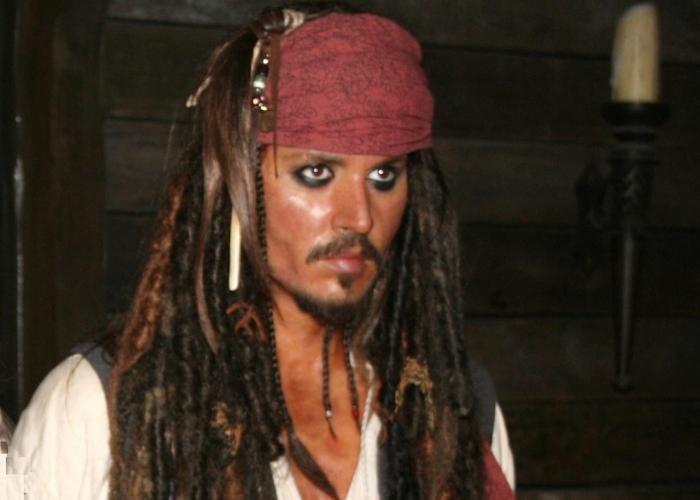 Johnny Depp as Captain Jack Sparrow