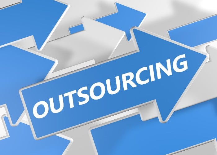 why do americans outsource